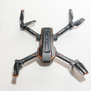 Hasakee Q10D Drone - Black and Orange